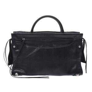 BALENCIAGA Mute Black Calfskin Handbag